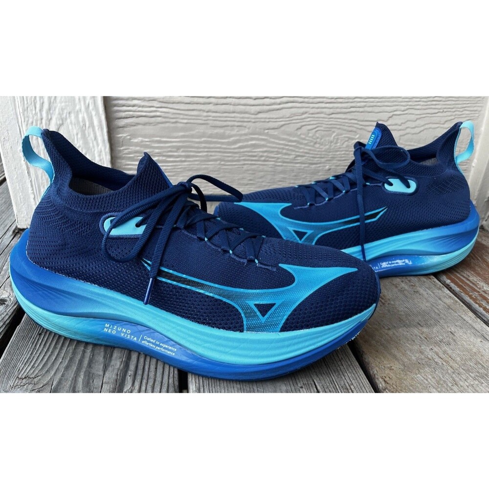 Mizuno Neo Vista Men’s 10 Running Shoes - Blue